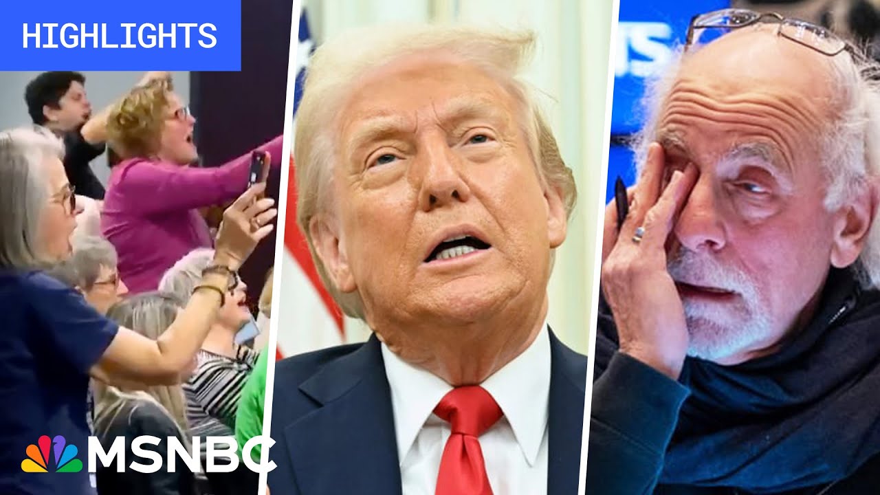 Town hall eruptions, rising recession risks: Trump’s First 100 Days - Day 71 | MSNBC Highlights