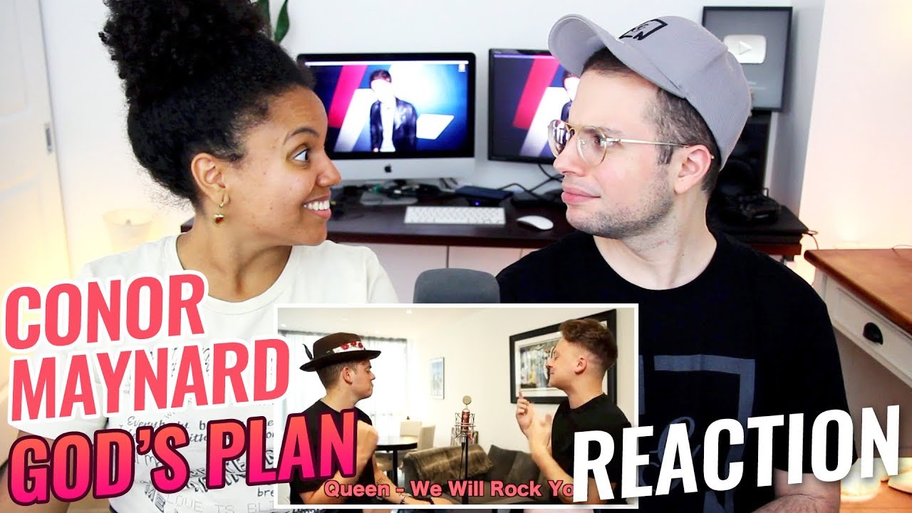 Conor Maynard - God's Plan (SING OFF vs. His Younger Brother) | REACTION