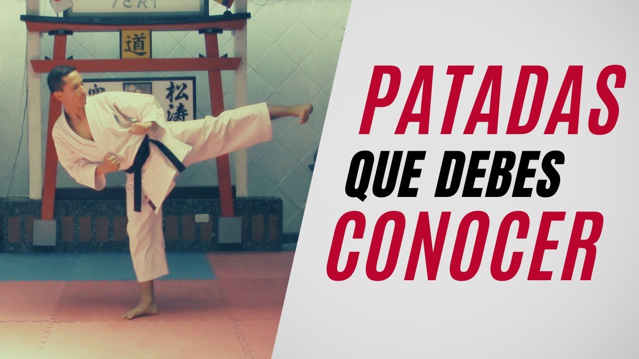 🤯 5 Patadas BÁSICAS de karate SHOTOKAN