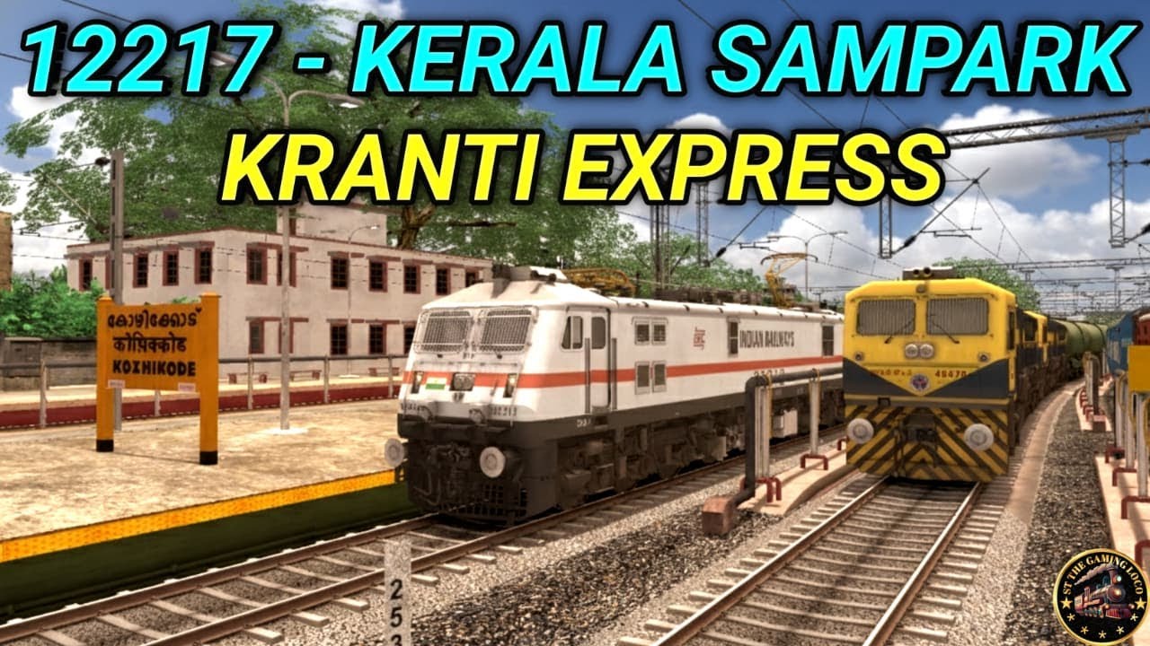 Departed for Kozhikode | 12217 Kerala Sampark Kranti Express|TS Classic#indianrailways