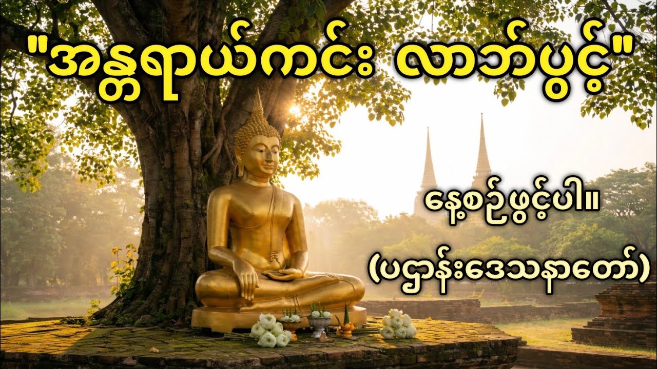ကျက်သရေမင်္ဂလာတိုးပွားပြီး ဘေးအန္တရာယ်ကင်းစေမည့် ပဋ္ဌာန်း ဝတ်ရွတ်စဉ် - ဆရာတော် ဘဒ္ဒန္တသုစိတ္တာဘိဝံသ