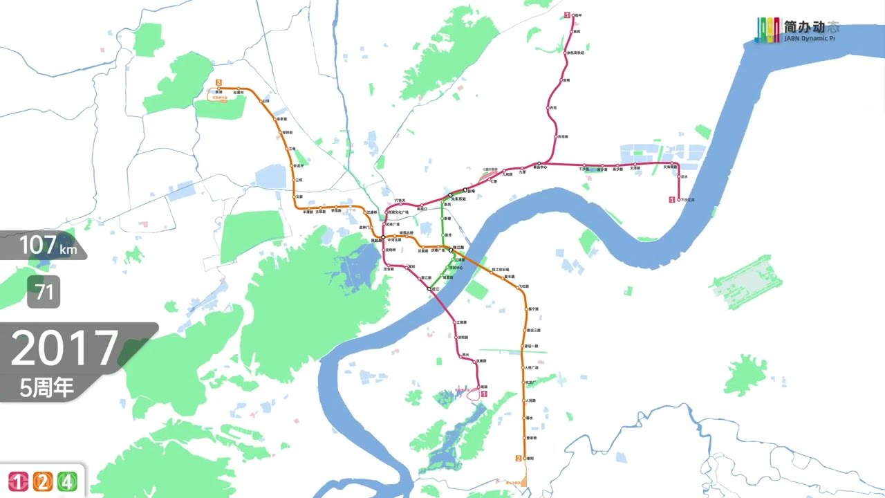 Hangzhou Metro Dynamic development history of Hangzhou Metro 2012 2023+「杭州地铁」杭州地铁动态发展史（2012 2023+）