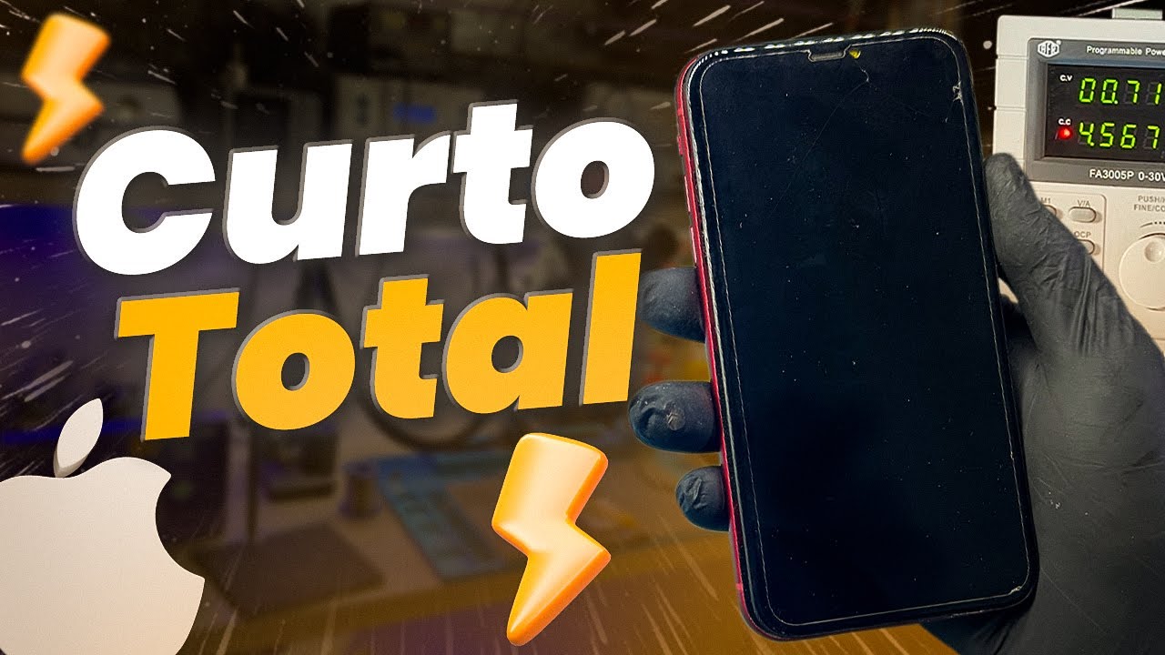 Recebi Um iPhone 11 Que Não Liga em Curto Total! (Aprenda Resolver Comigo)