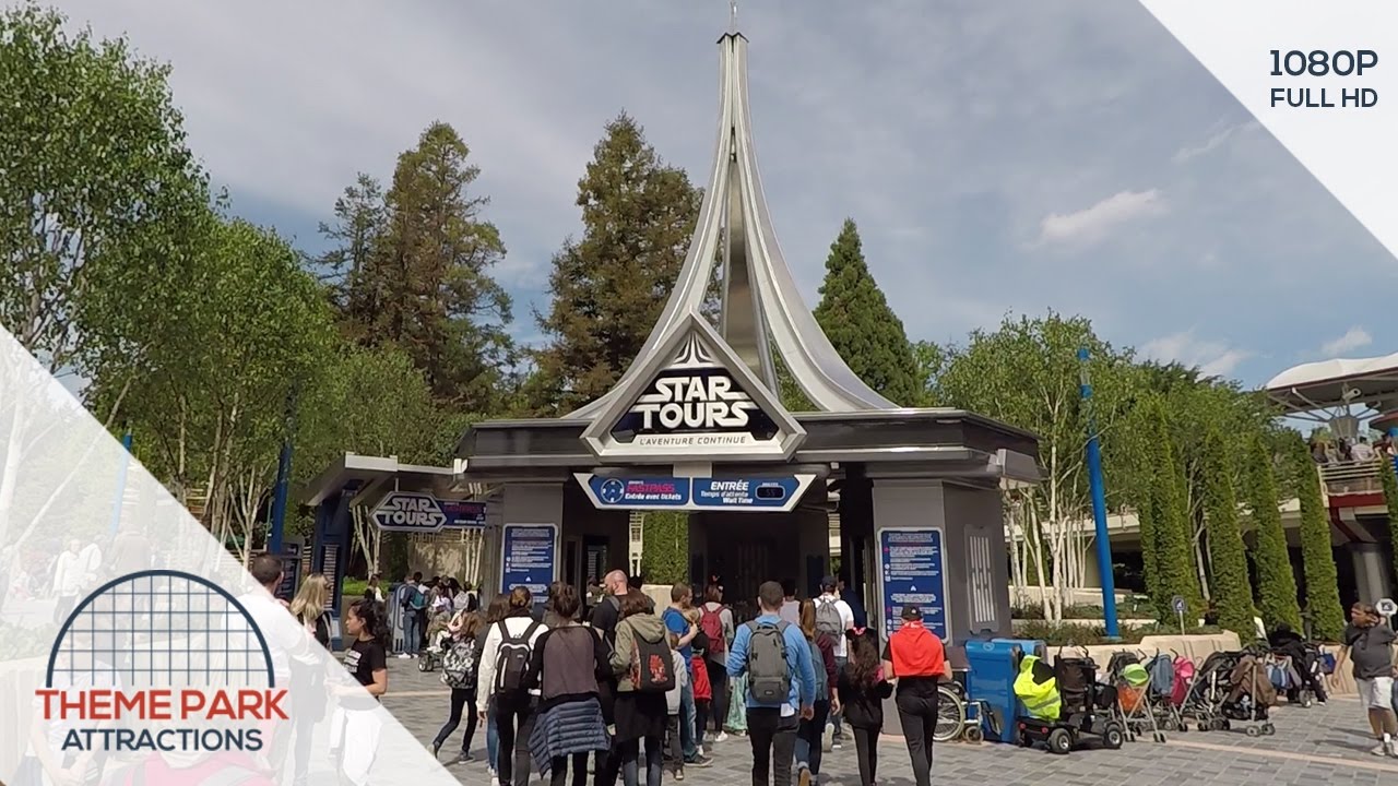 Star Tours: The Adventures Continue (Disneyland Paris) Onride 2017 Update