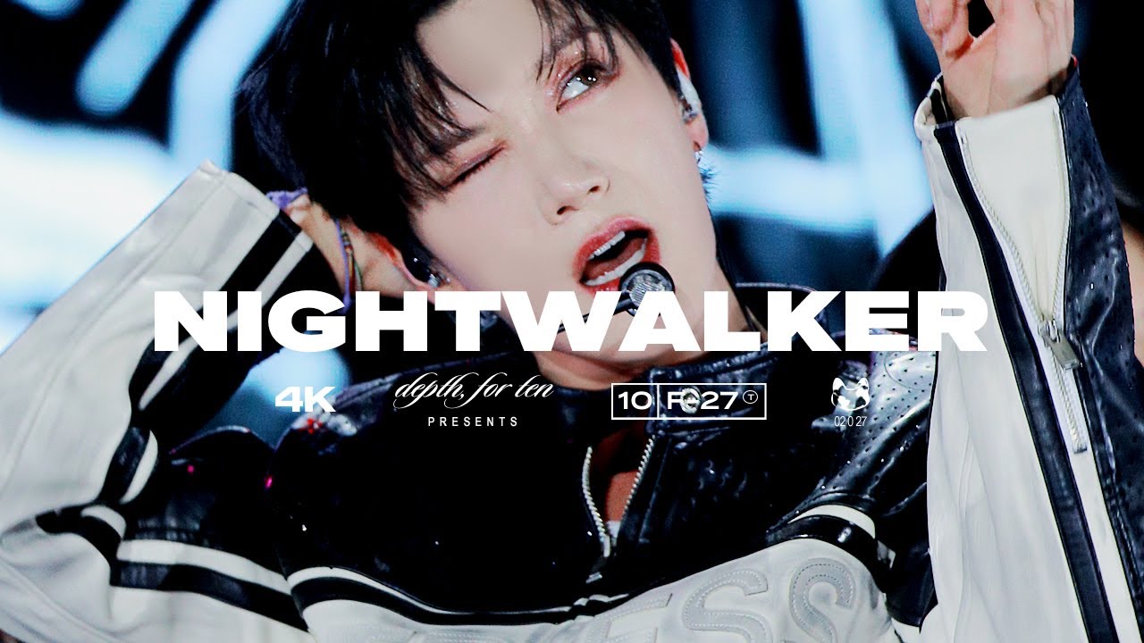 [4K] 240519 MEGA CONCERT 'Nightwalker' 텐 TEN focus