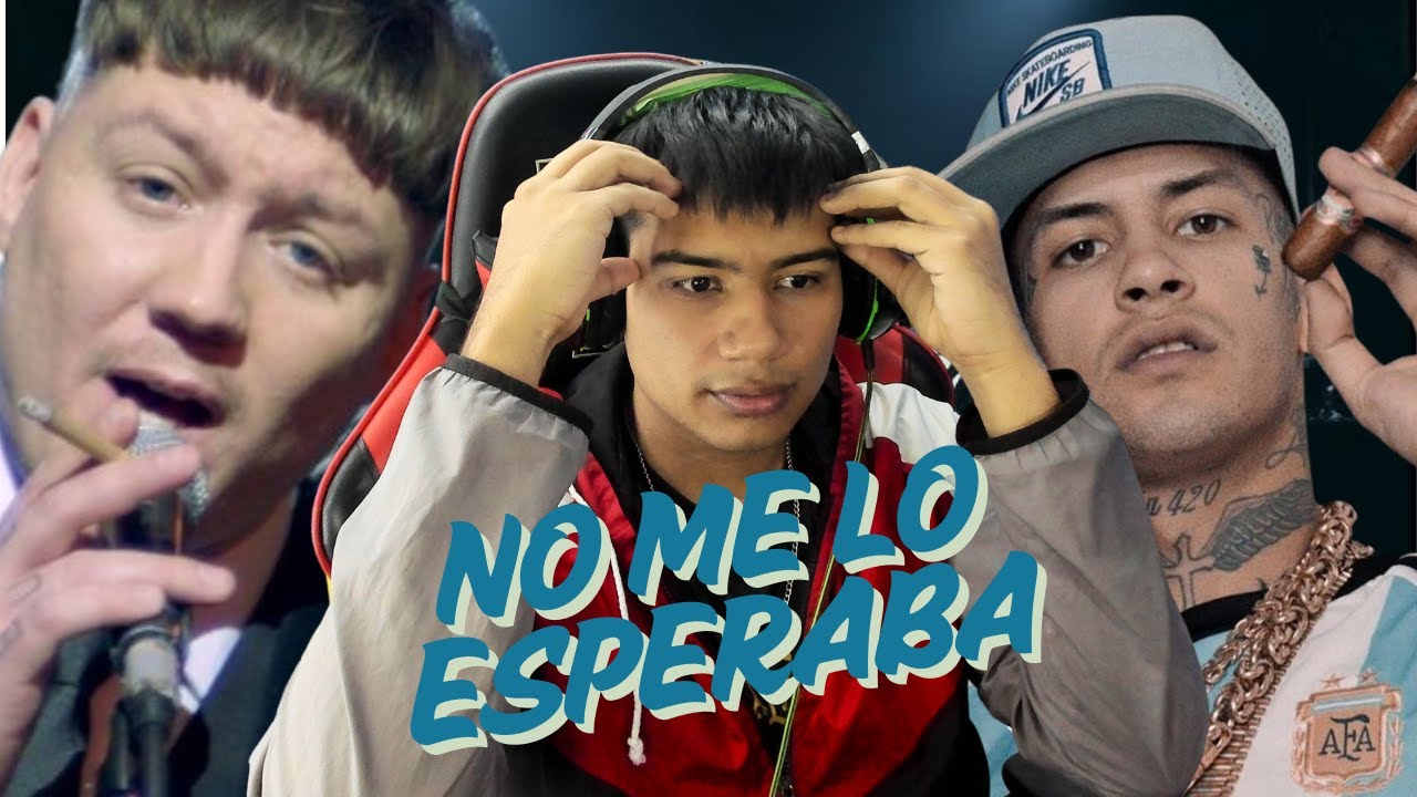 Reacción explosiva a ROMANTIKO de L-Gante con Emanero