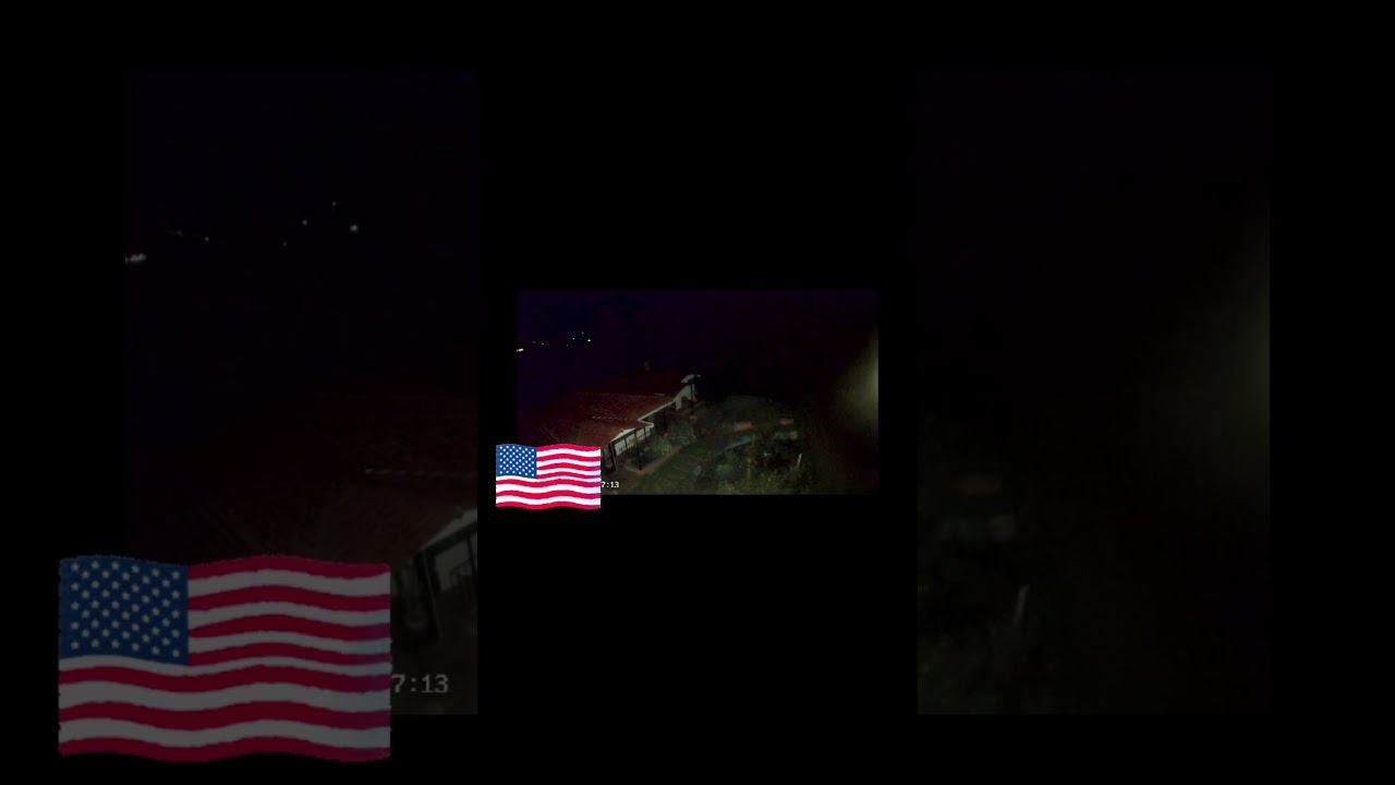 Strange UAP footage from surveillance camera in South America. #trending #uap #ufo #alien #scary