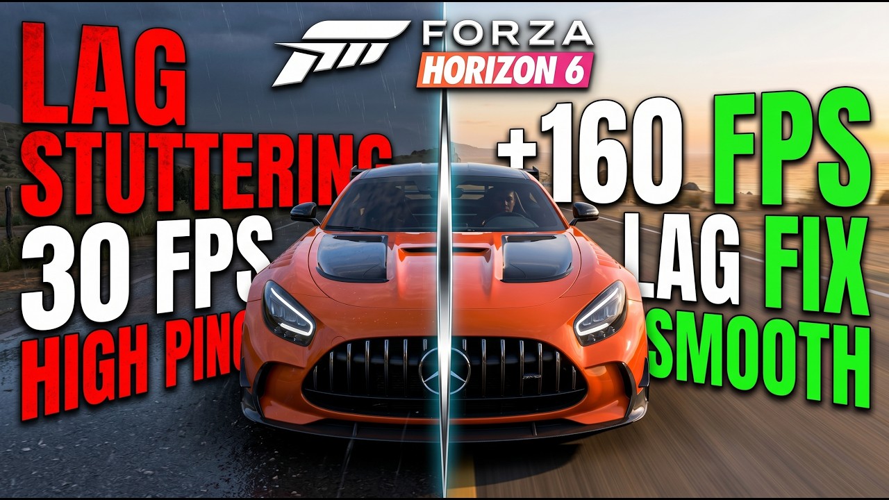 Forza Horizon 6 - BEST Settings to FIX Lag, Stutter & BOOST FPS 📈 (Ultimate 2026 Guide)