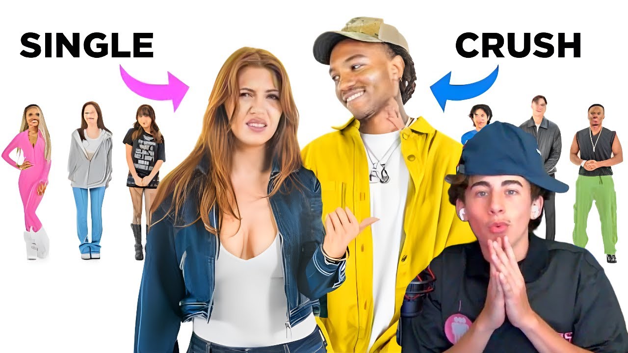 Reacting to 8 singles guess who likes them back | LIVE EVERYDAY TILL 2026 11/76