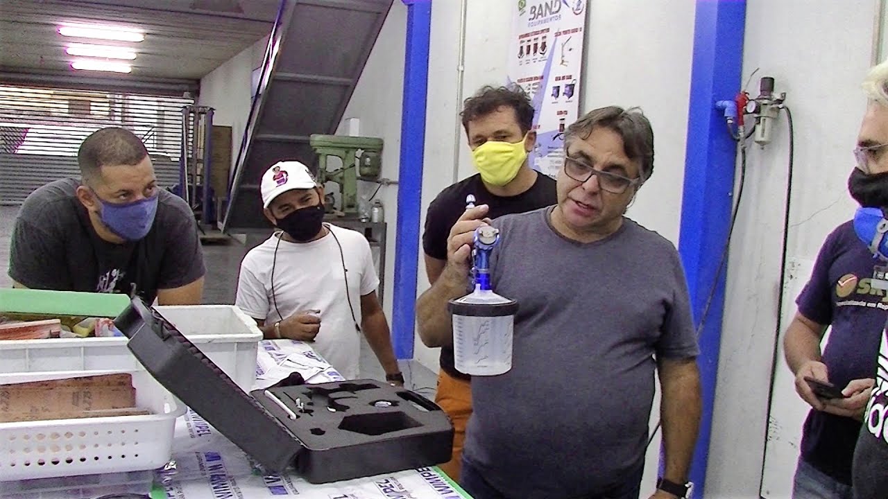1368 Curso Express Repair 02-2021- Conhecendo Pistola de Pintura WIMPEL MP-560