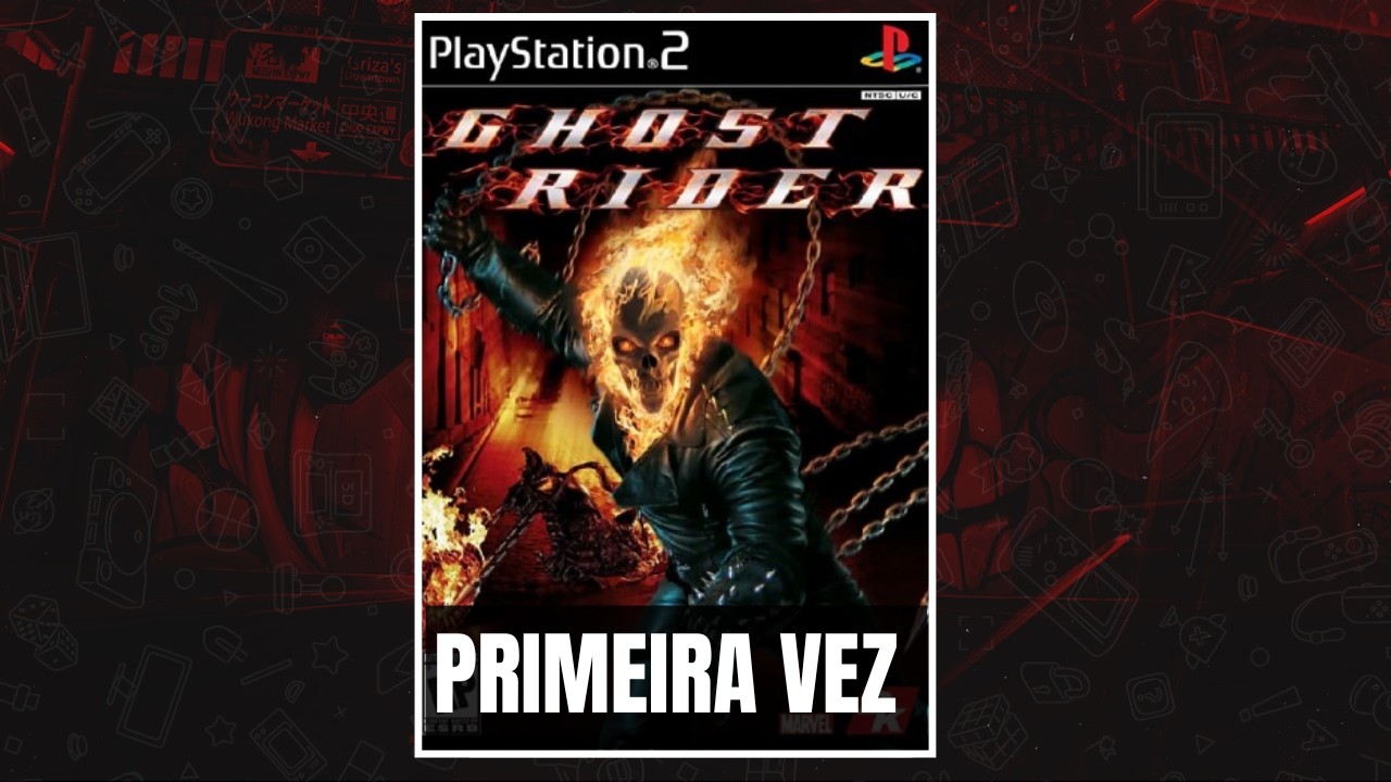 🔴ZERANDO GHOST RIDER DO PS2 🔥 #shorts