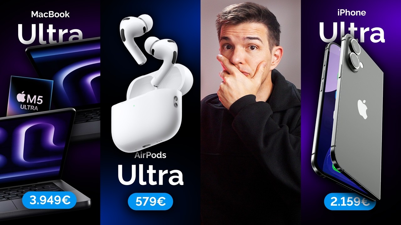 Apple bringt das ULTRA-Lineup! MacBook, iPhone & AirPods werden ULTRA (teuer)!