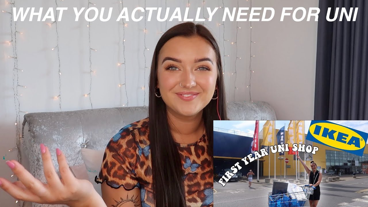 REACTING TO MY FIRST YEAR UNI HAUL | What You ACTUALLY Need For Uni