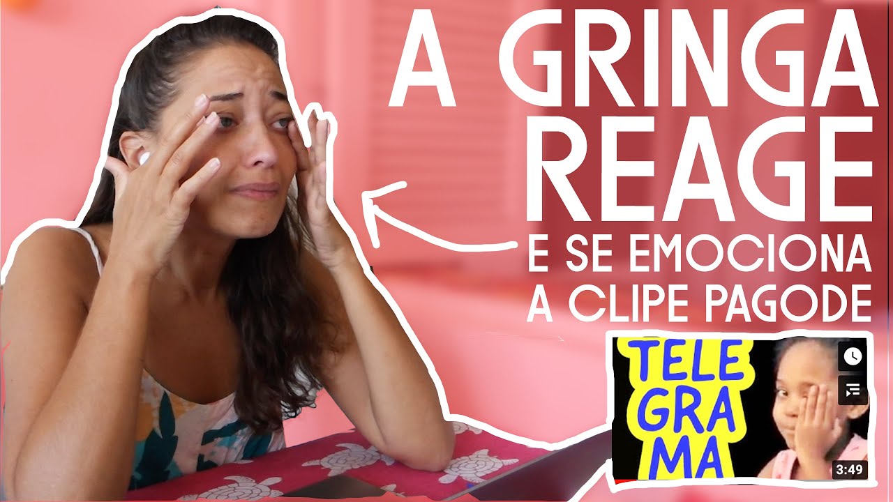 🔻Reação de gringa (chorando!) a clipe de Pagode 