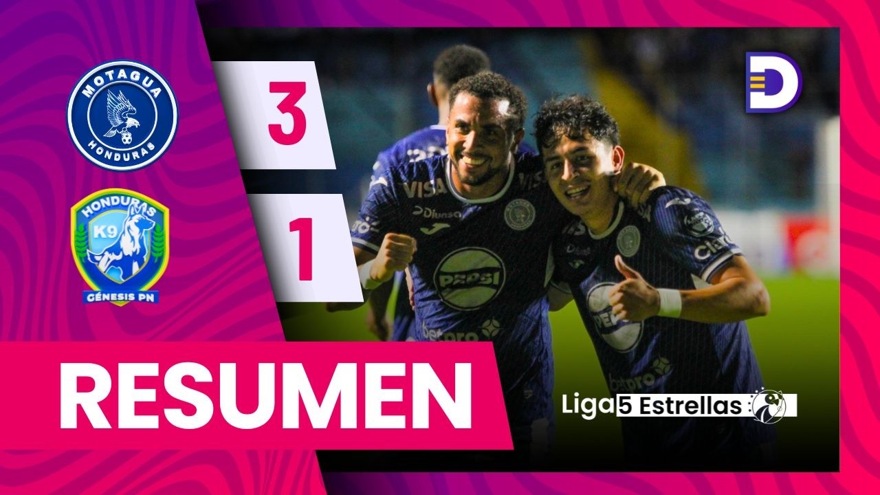 Motagua 3 - 1 G&eacute;nesis FC | Jornada 16 | Liga Nacional - Clausura 2025 - 2026
