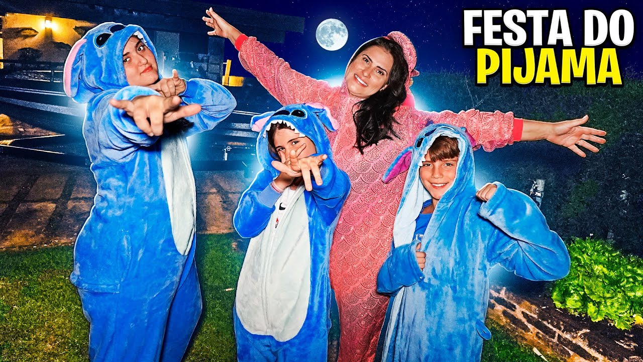 Fiz Uma Festa do Pijama na Casa do Speed