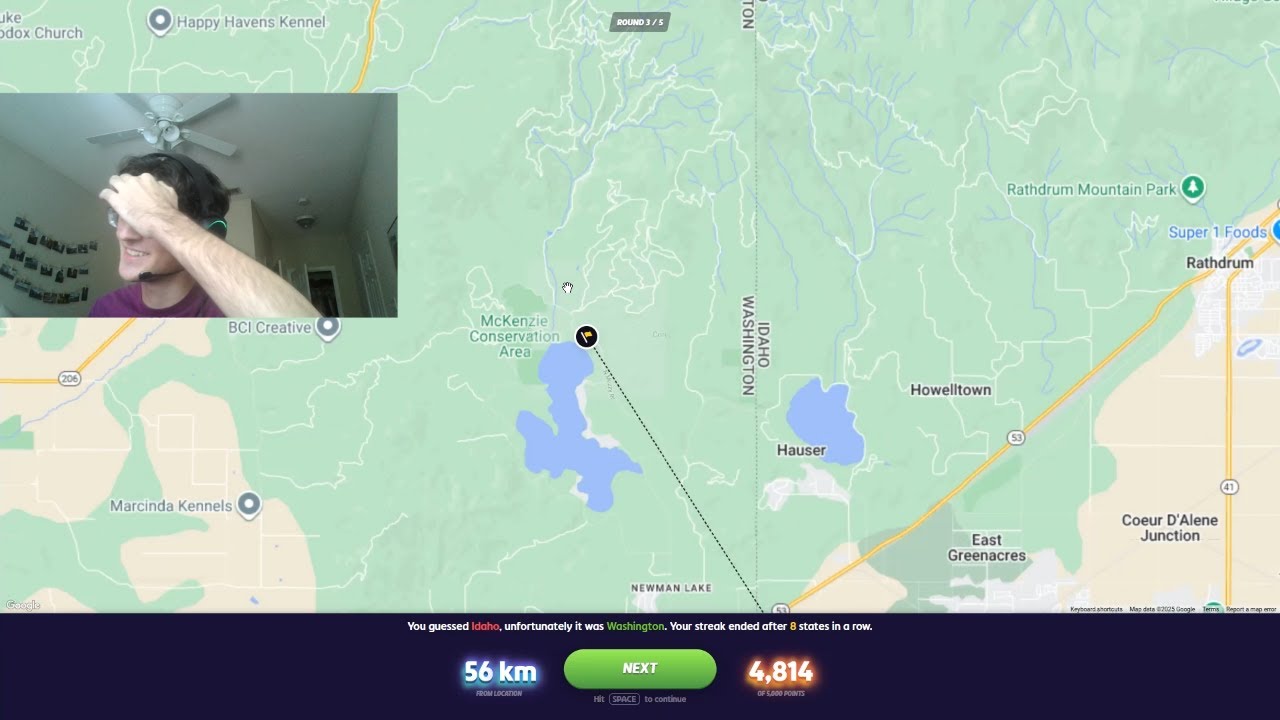 1 geoguessr pro goes idaho on washington