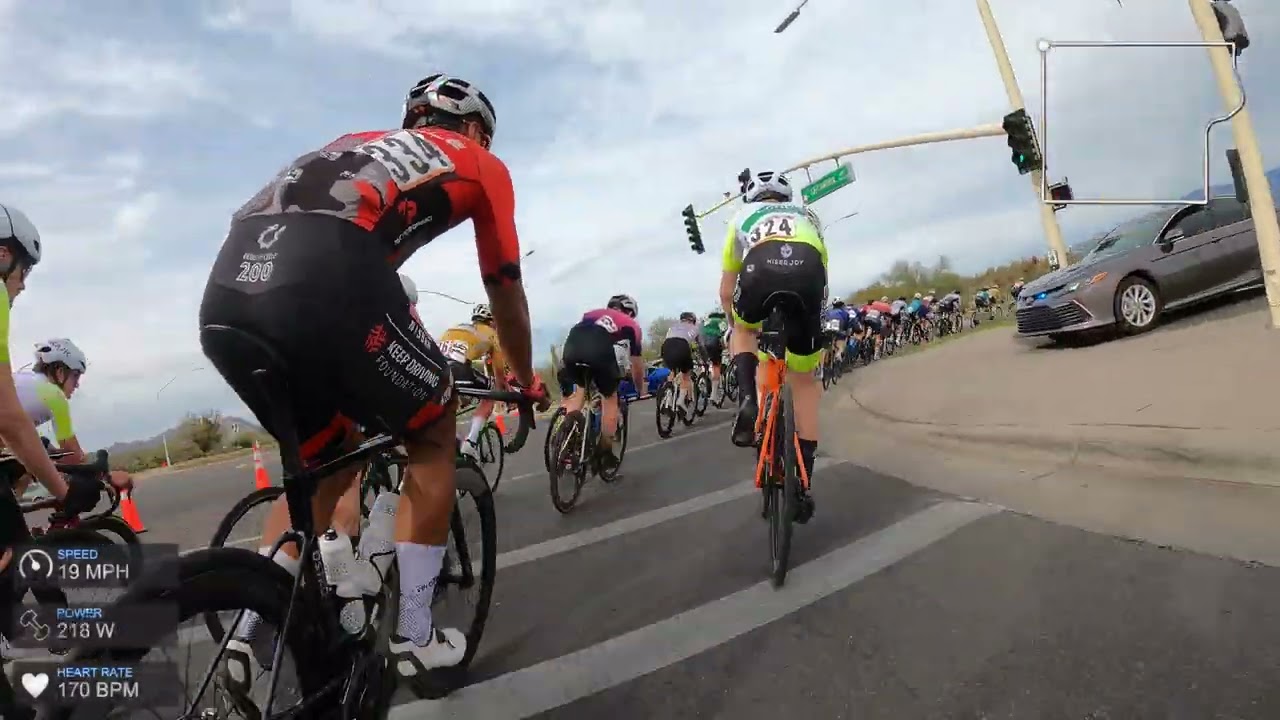 2024 Tucson Bicycle Classic Pro 1/2 Circuit race - last laps