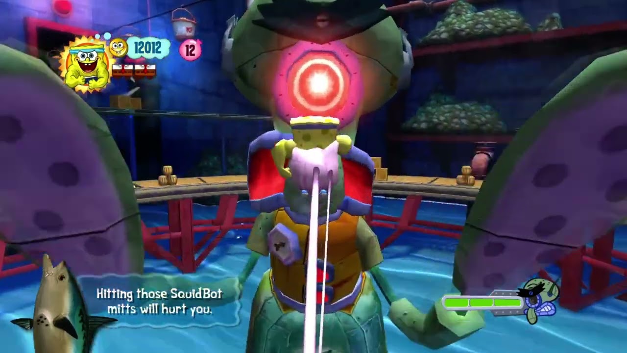 SpongeBob's Truth or Square | Part 7 | Robot Squidward Fight | Xbox Series X Gameplay