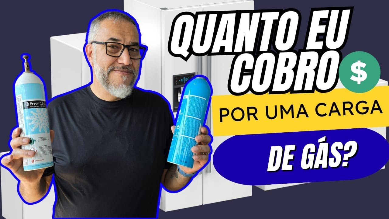 ❄️🔧 Carga de Gás Em Geladeira: Descubra o Valor Certo Para o Serviço!