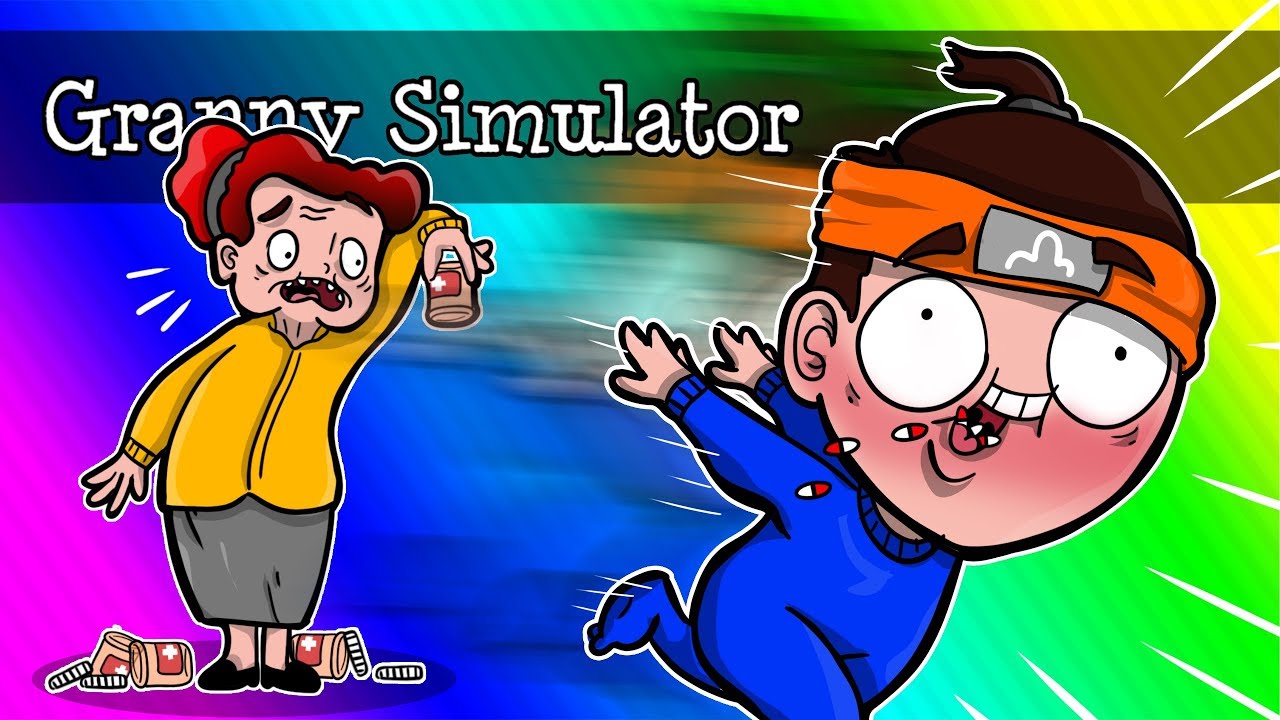 🔥 WNUCZEK PUZON NAJADŁ SIĘ TABLETEK I UŻYWA SPEED HACKA! | GRANNY SIMULATOR /w Puzonik