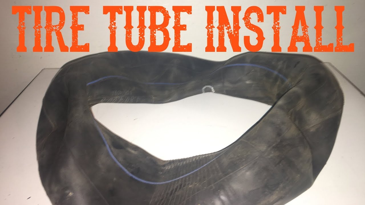 How To Install a Tire Tube on a Riding Lawn Mower Tractor