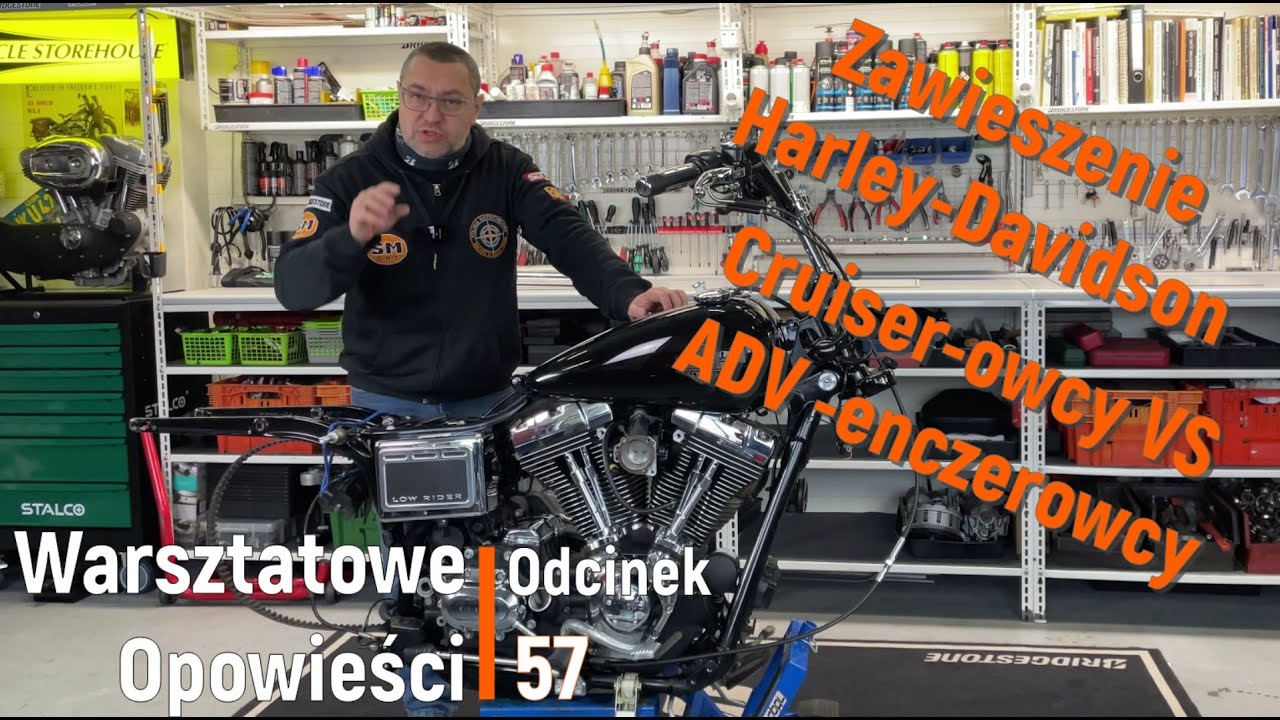 Warsztatowe Opowieści odc. 57 Lagi Harley-Davidson, ADV vs Cruiser, śruby vs wkręty.