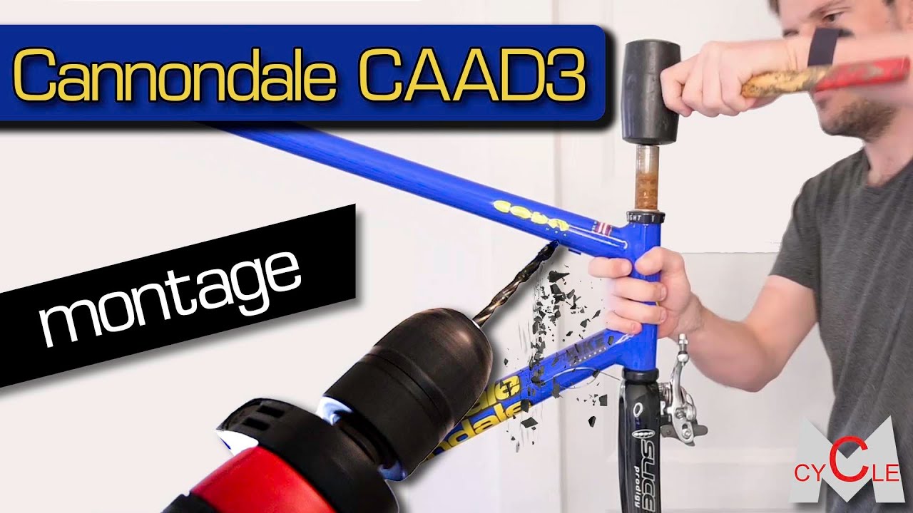Cannondale CAAD 3 - Di2 interne ! MONTAGE ! (Partie 1)