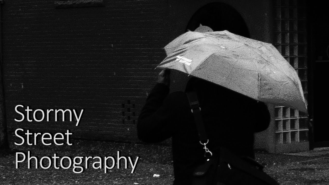 Why you should photograph in bad weather | Street Photography