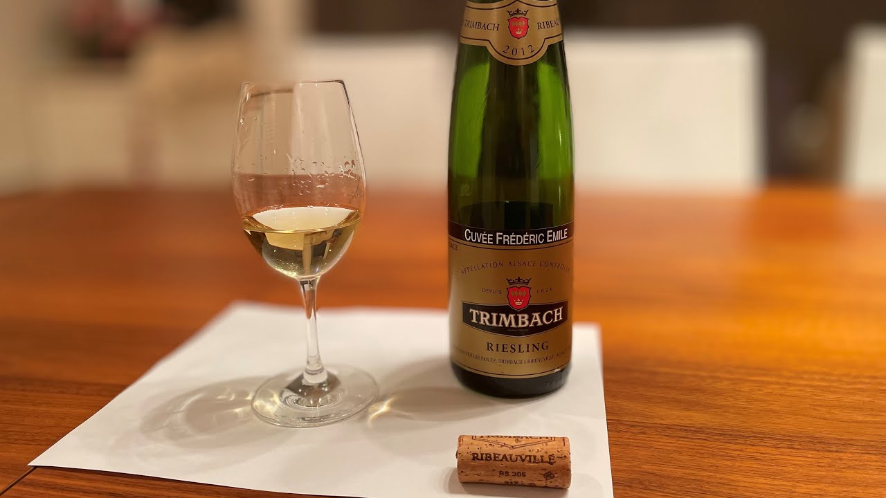 Trimbach 2012 Cuvee Frederic Emile Riesling Alsace Premium Wine Review