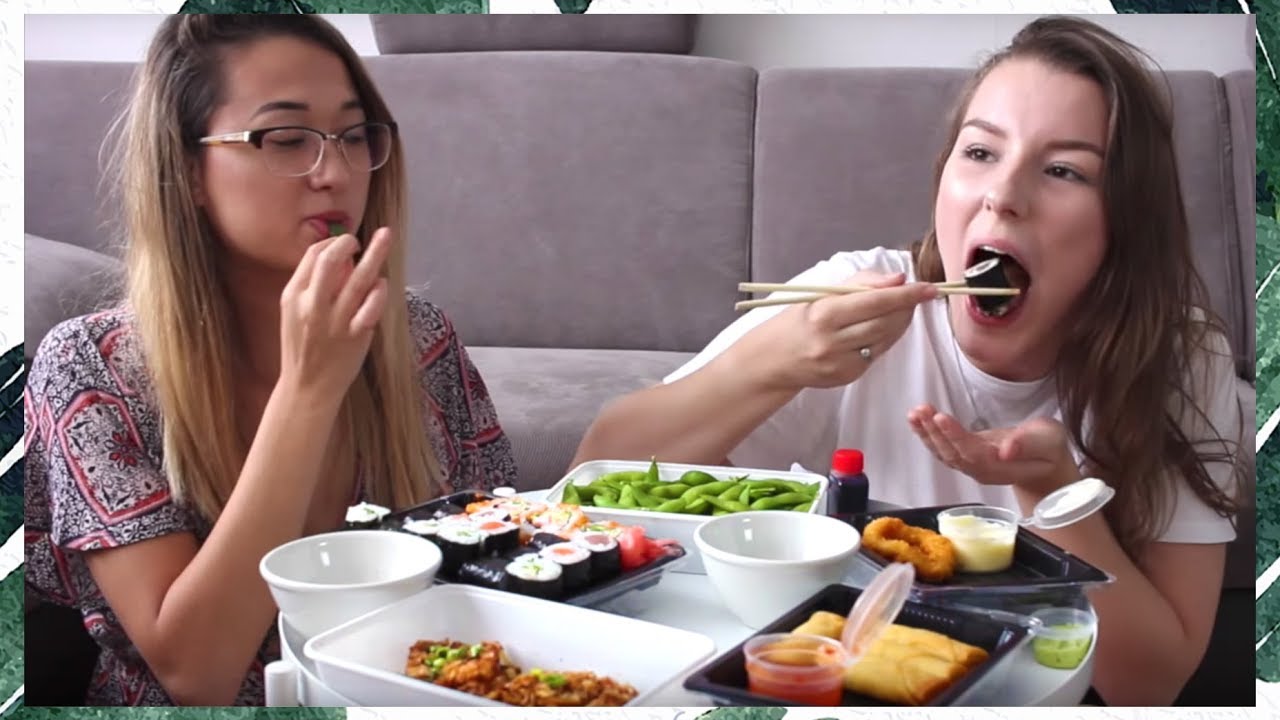 MEGA SUSHI MUKBANG 🍣😍 ∙ All About Leonie