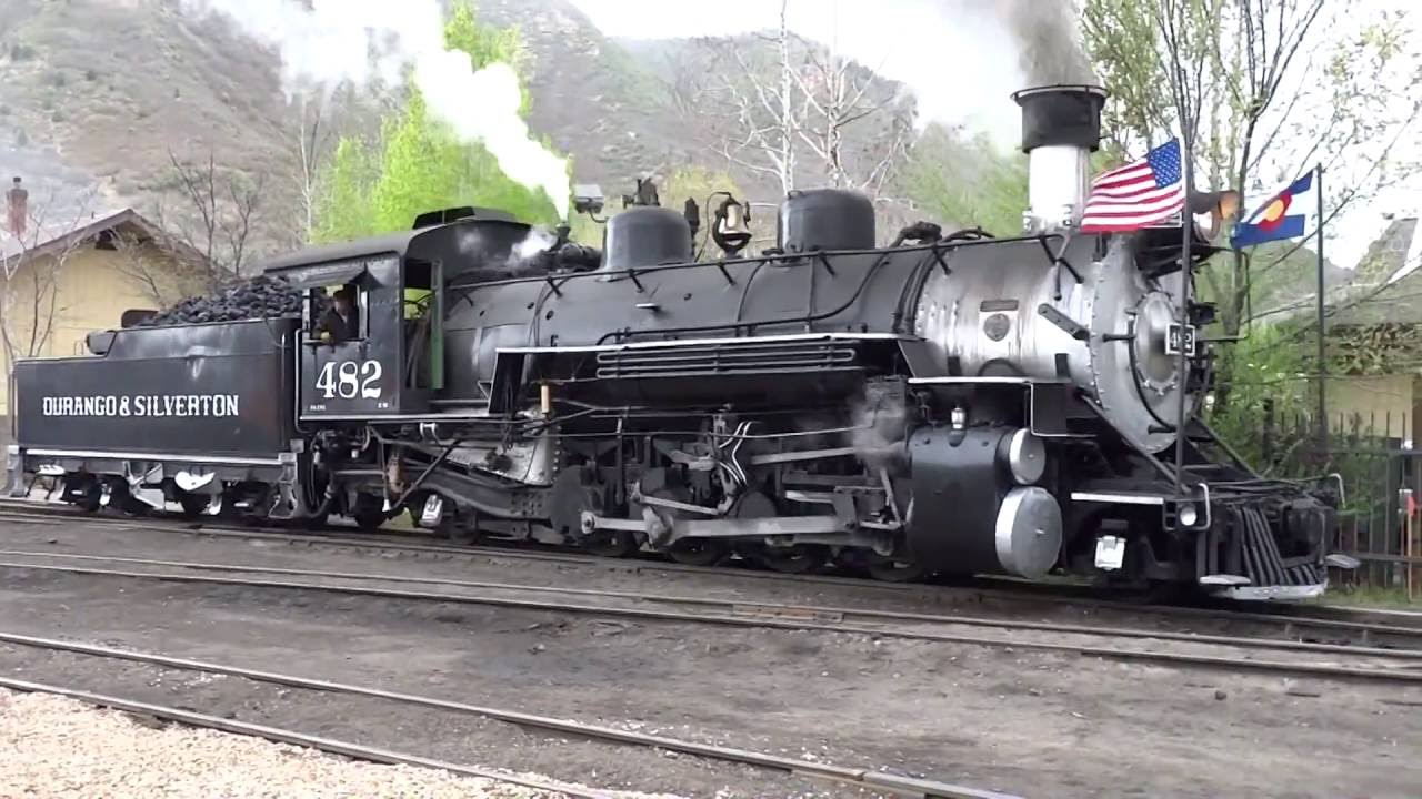 Railfanning Durango & Silverton Narrow Gauge Railroad 2016