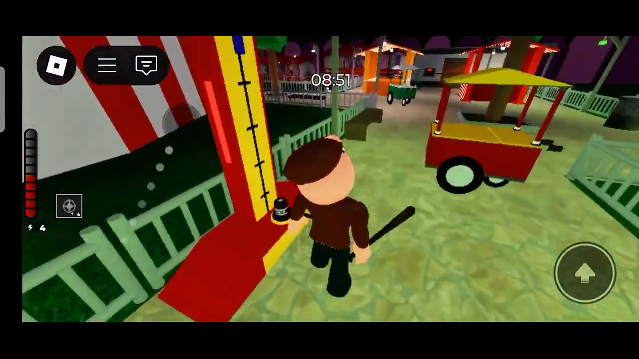 الهروب من الخنزير الشرير |في لعبه Roblox😱