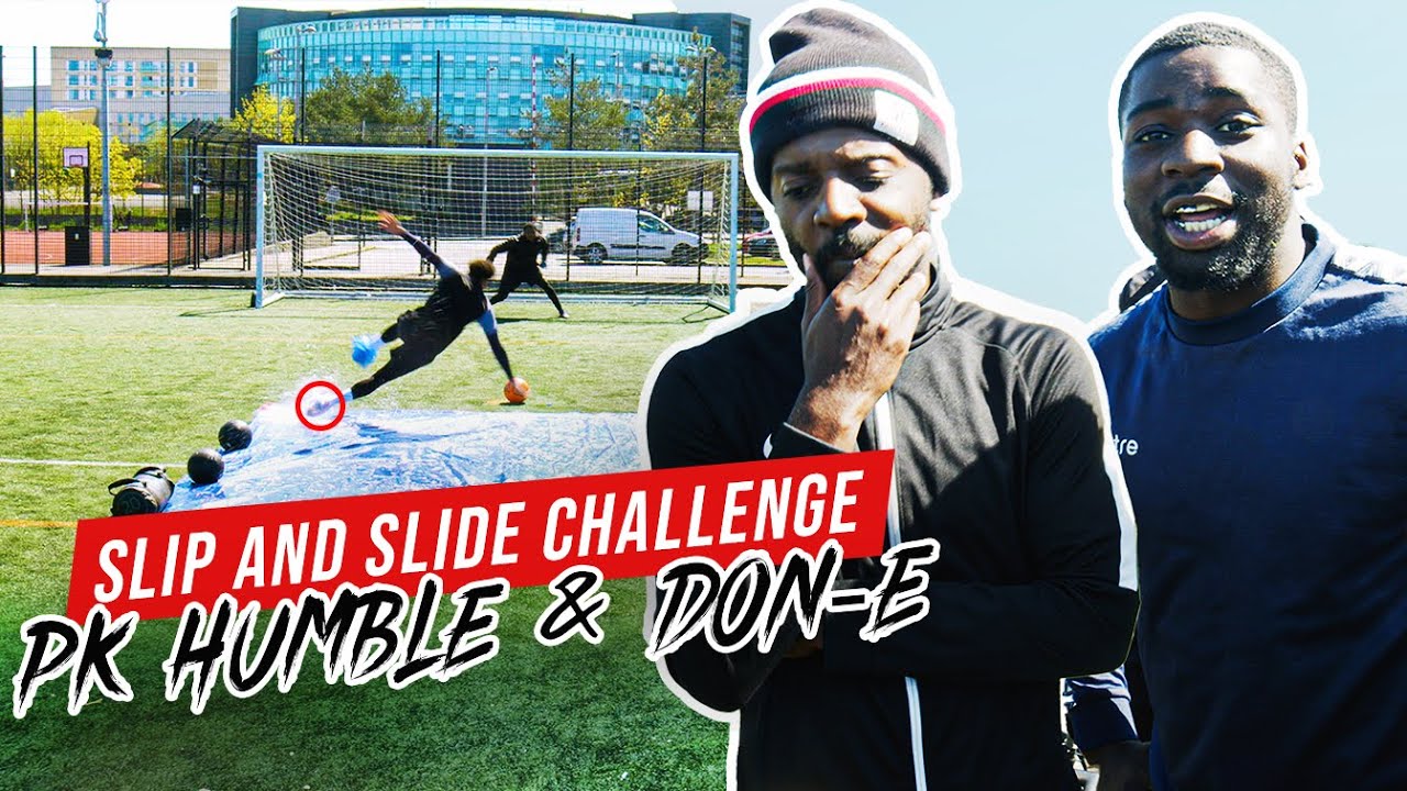 Смогут ли Дон И и Пи Кей Хамбл выжить в испытании BAITEZE SLIP & SLIDE CHALLENGE?