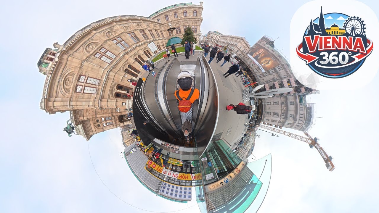 Vienna 360° VR Walk | Karlsplatz Metro Station