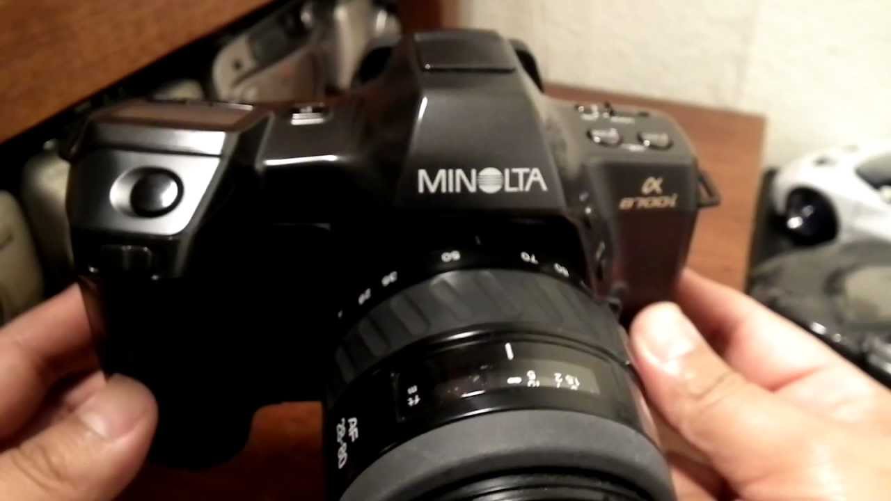 Minolta Maxxum 8000i / Alpha 8700i slr. AF (35mm. film)