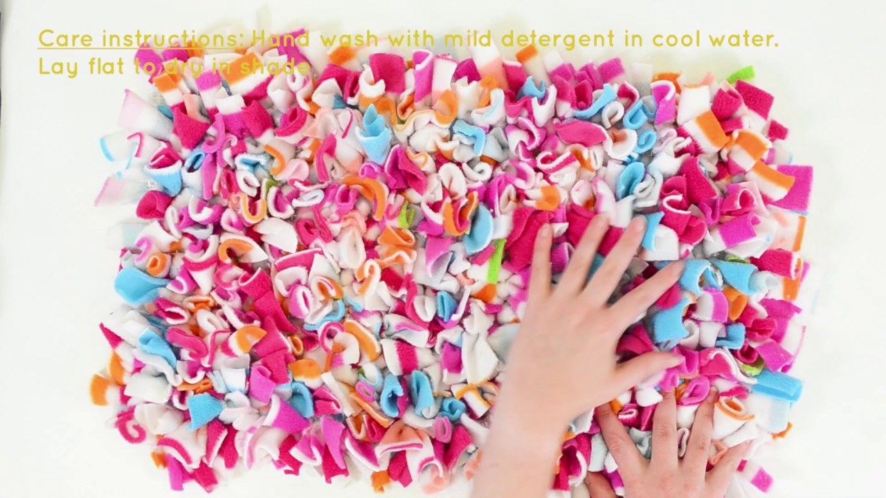 How to Make: Fleece Rag Mat