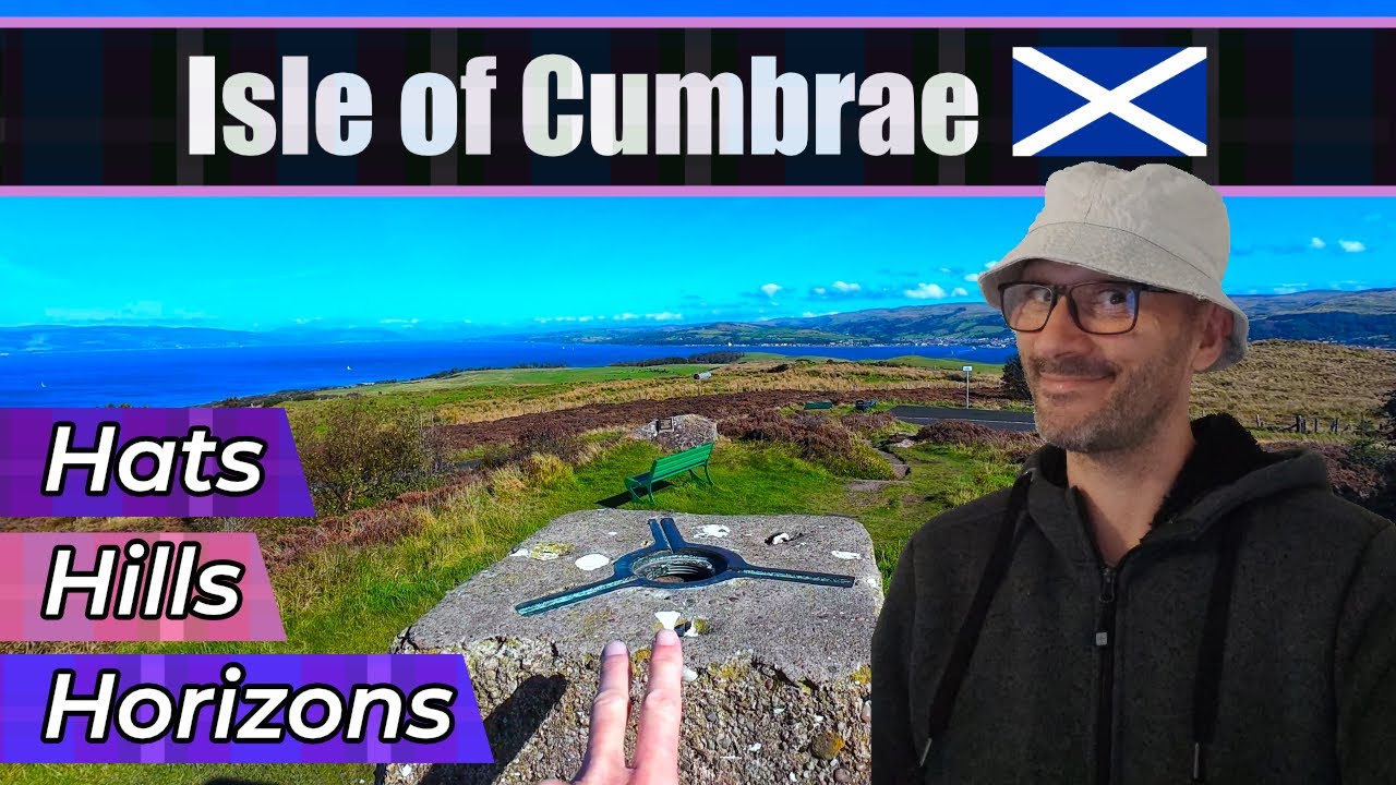 I walked to Cumbrae summit with clear views of the islands and mainland | Cumbrae, Scotland