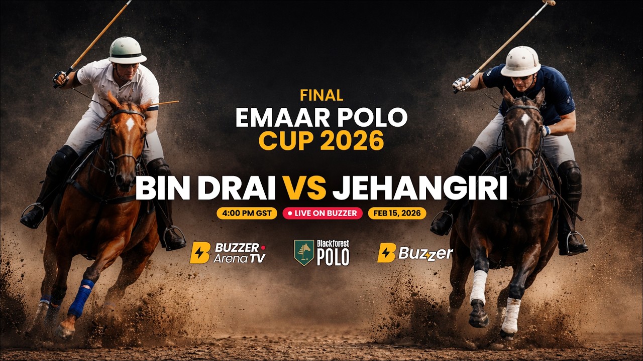 EMAAR POLO CUP 2026 – LIVE | Bin Drai vs Jehangiri