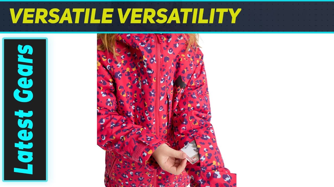 Burton Kids' Hillslope Jacket: The Ultimate Grow-With-Me Winter Gear!