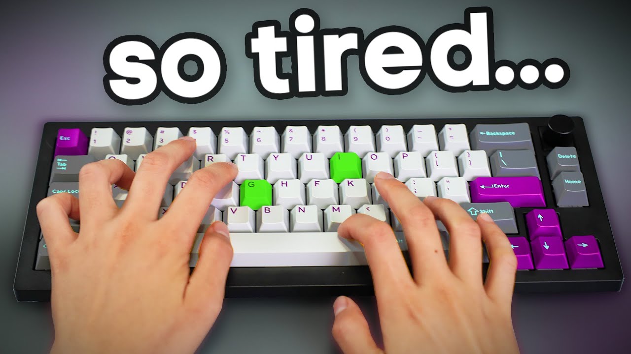I built the Quietest Keyboard (so I can finally sleep)