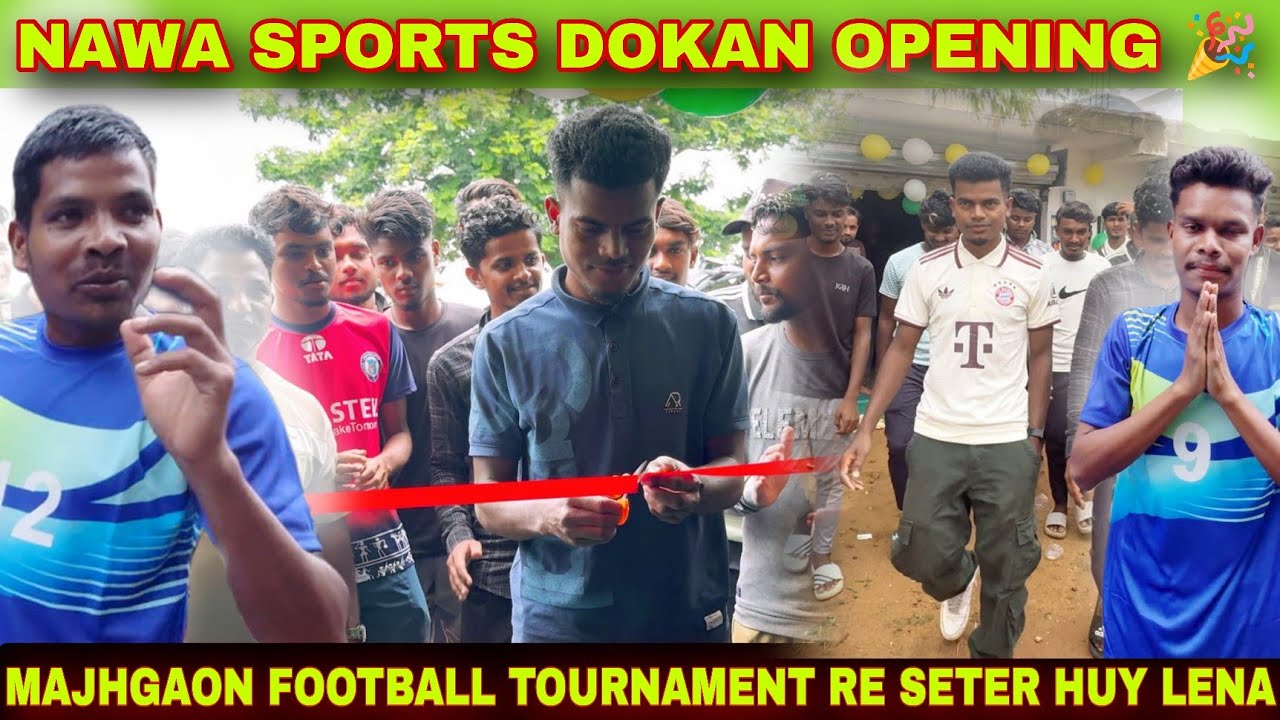 Sports dokan jhij sagun opening huyena