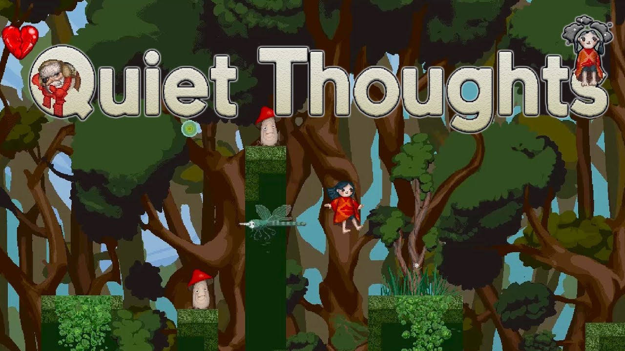 Quiet Thoughts - Gameplay [Adventure + Narrative Platformer]