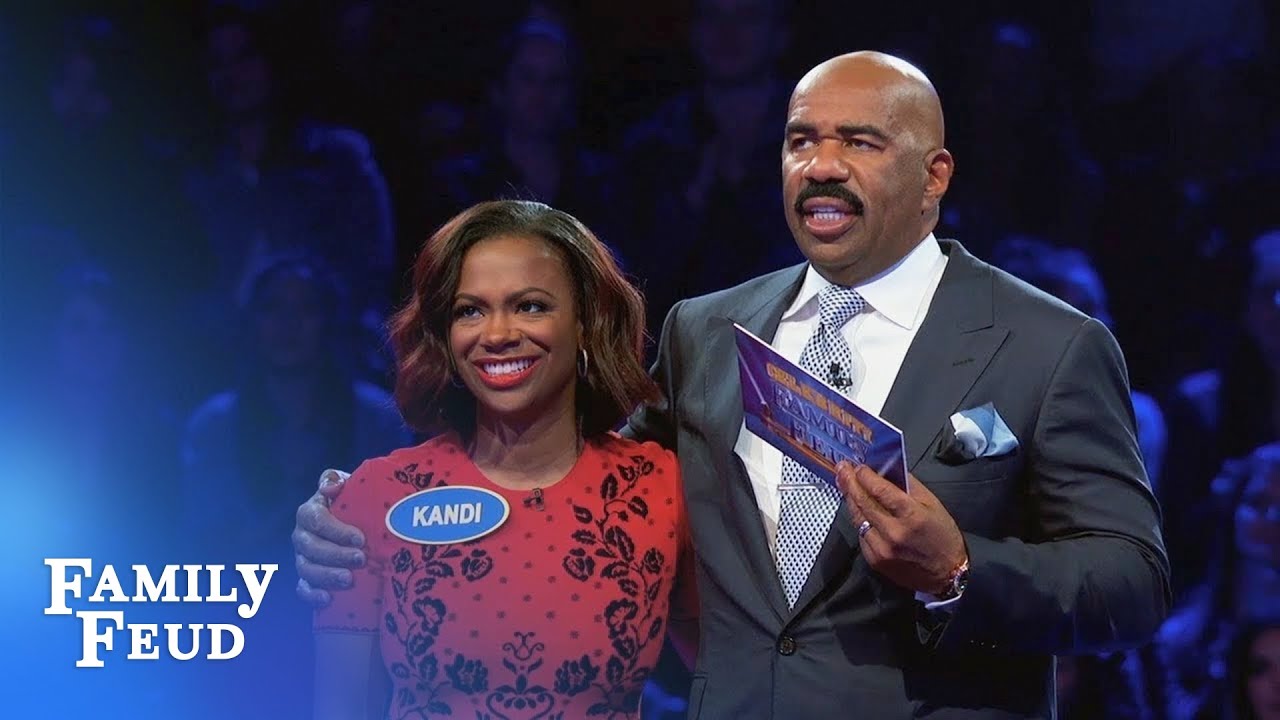 Kandi Burruss-Tucker Fast Money! | Celebrity Family Feud