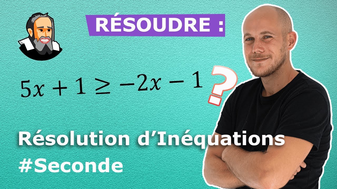 Résoudre une INÉQUATION du 1er degré - Exercice Corrigé - Seconde