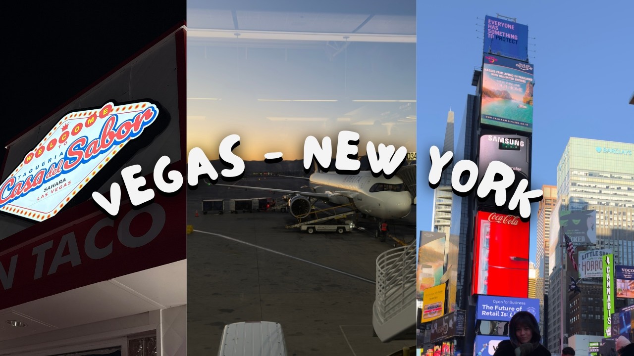 VLOG 2: Vegas to New York