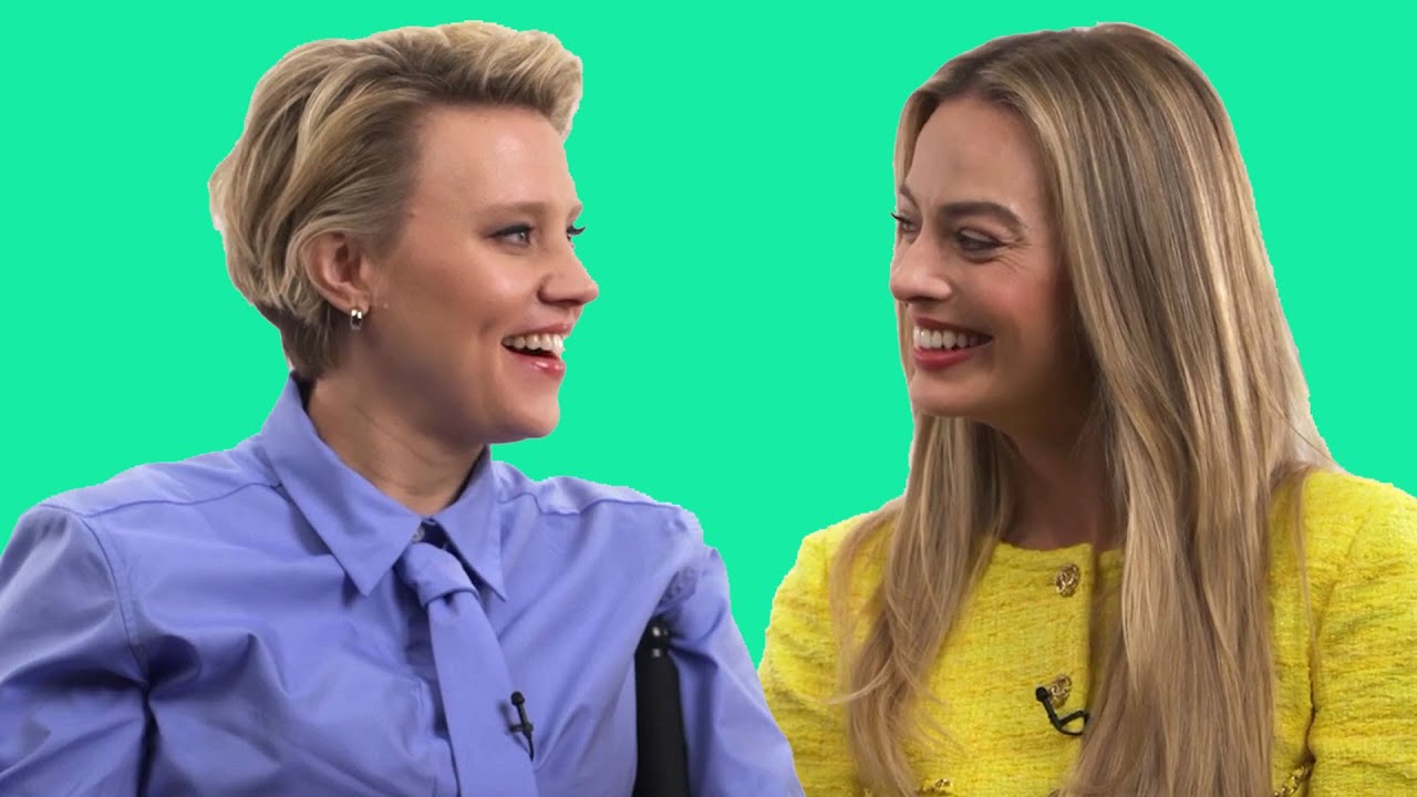 the Barbie cast being CHAOTIC for 12 minutes