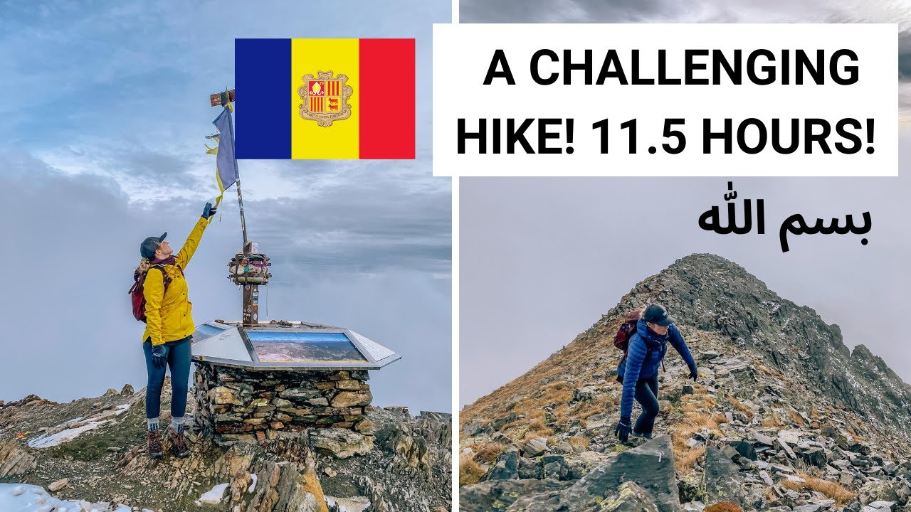 We Hiked Andorra's Highest Peak - Coma Pedrosa! سبحان الله