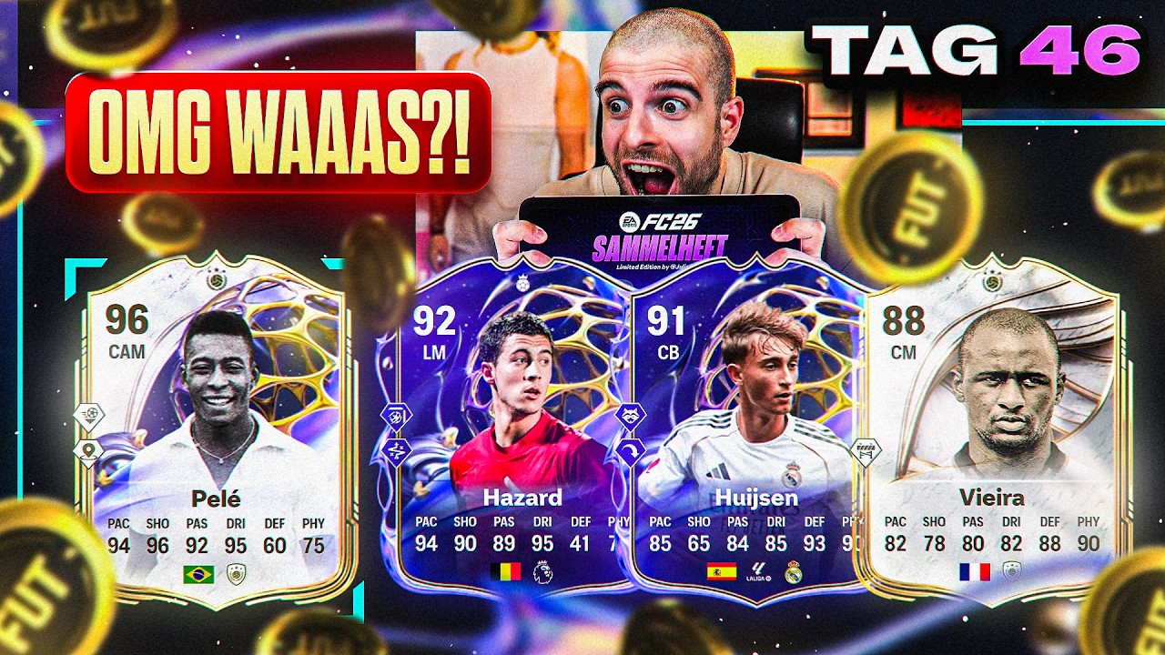 Noch NIE so VIEL PACKLUCK 😱💥 Kann ich ALLE KARTEN in FC 26 SAMMELN ?! TAG 46 🧐🧪
