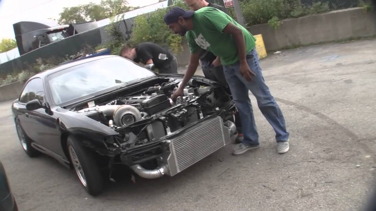 SP Built ProEFI 94mm 1600+whp 2JZ 240SX LAUNCHED